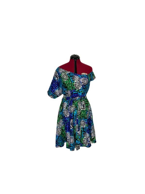 Ankara Short Gown