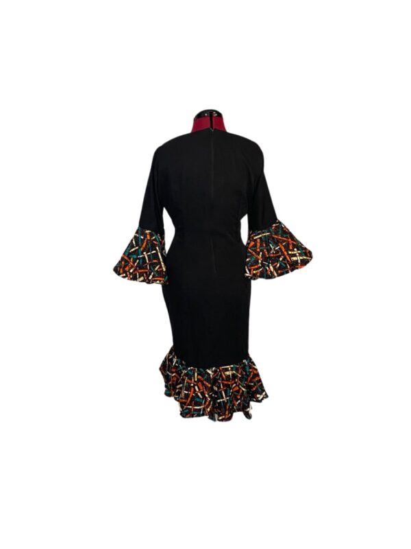 Ankara Long Gown with Long hand - Image 2